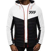 Thumbnail for Boeing 777 & Text Designed Sportive Jackets