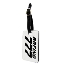 Thumbnail for Boeing 777 & Text Designed Luggage Tag