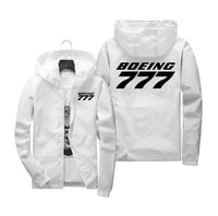 Thumbnail for Boeing 777 & Text Designed Windbreaker Jackets