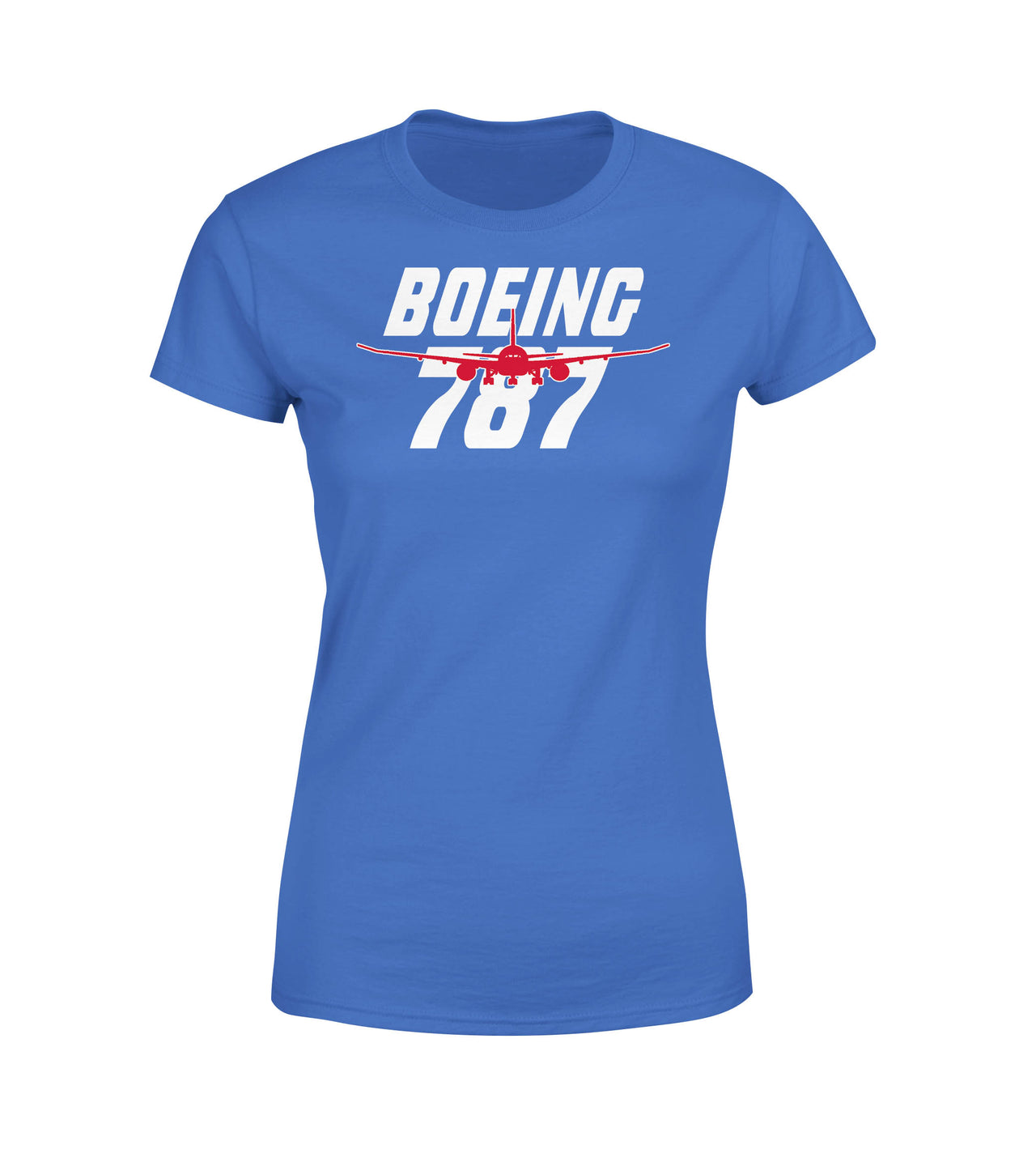Amazing Boeing 787 & Text Designed Women T-Shirts