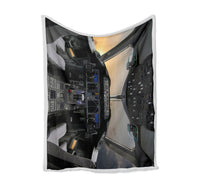 Thumbnail for Boeing 787 Cockpit Designed Bed Blankets & Covers