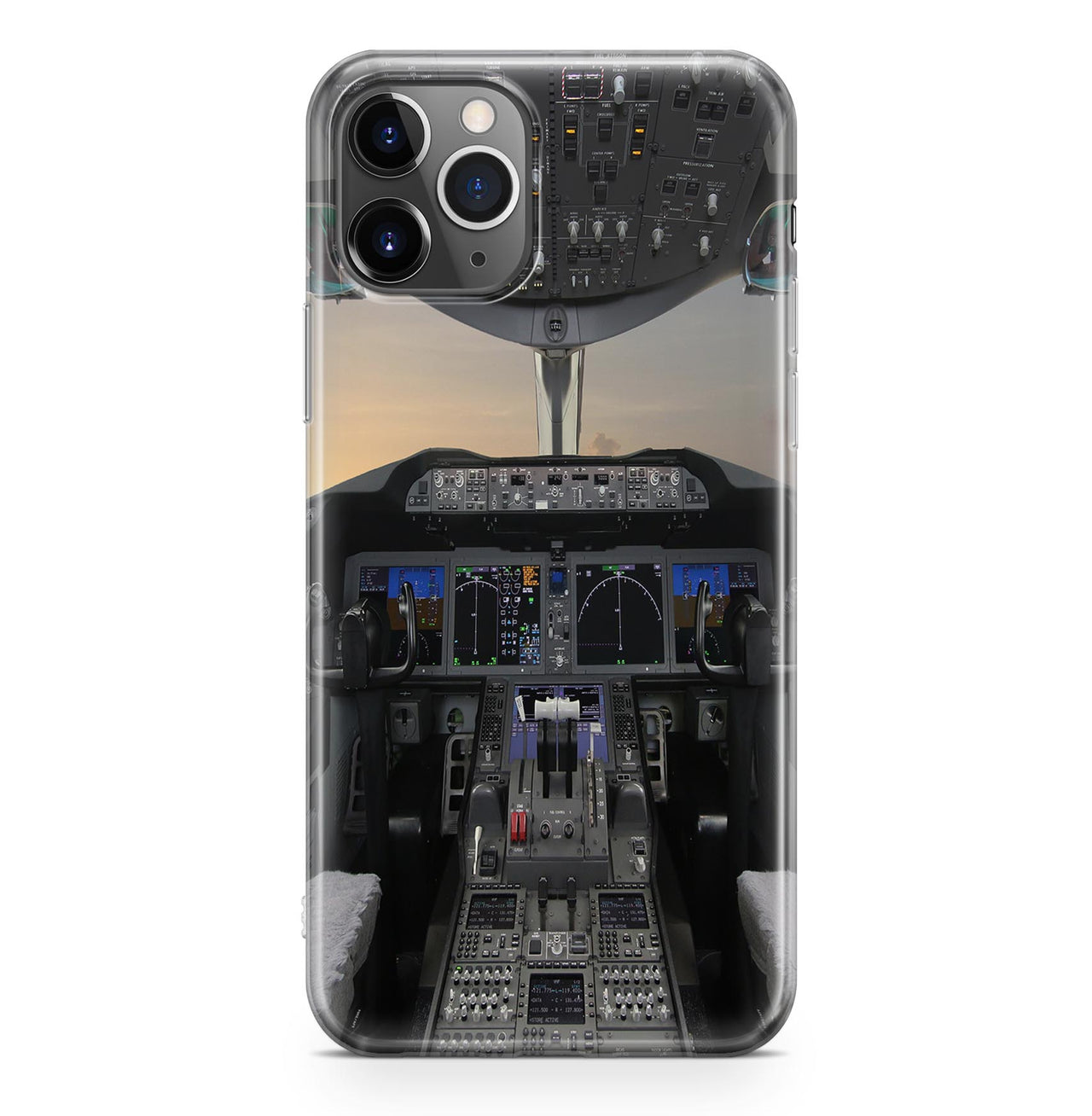Boeing 787 Cockpit Printed iPhone Cases