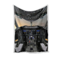 Thumbnail for Boeing 787 Cockpit Designed Bed Blankets & Covers