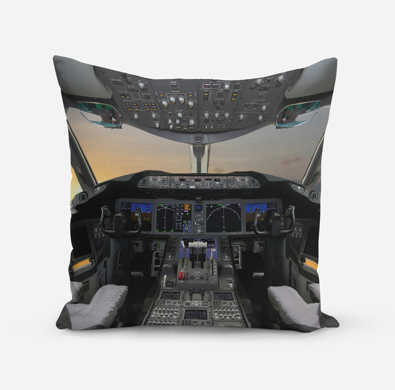 Boeing 787 Cockpit Designed Pillows