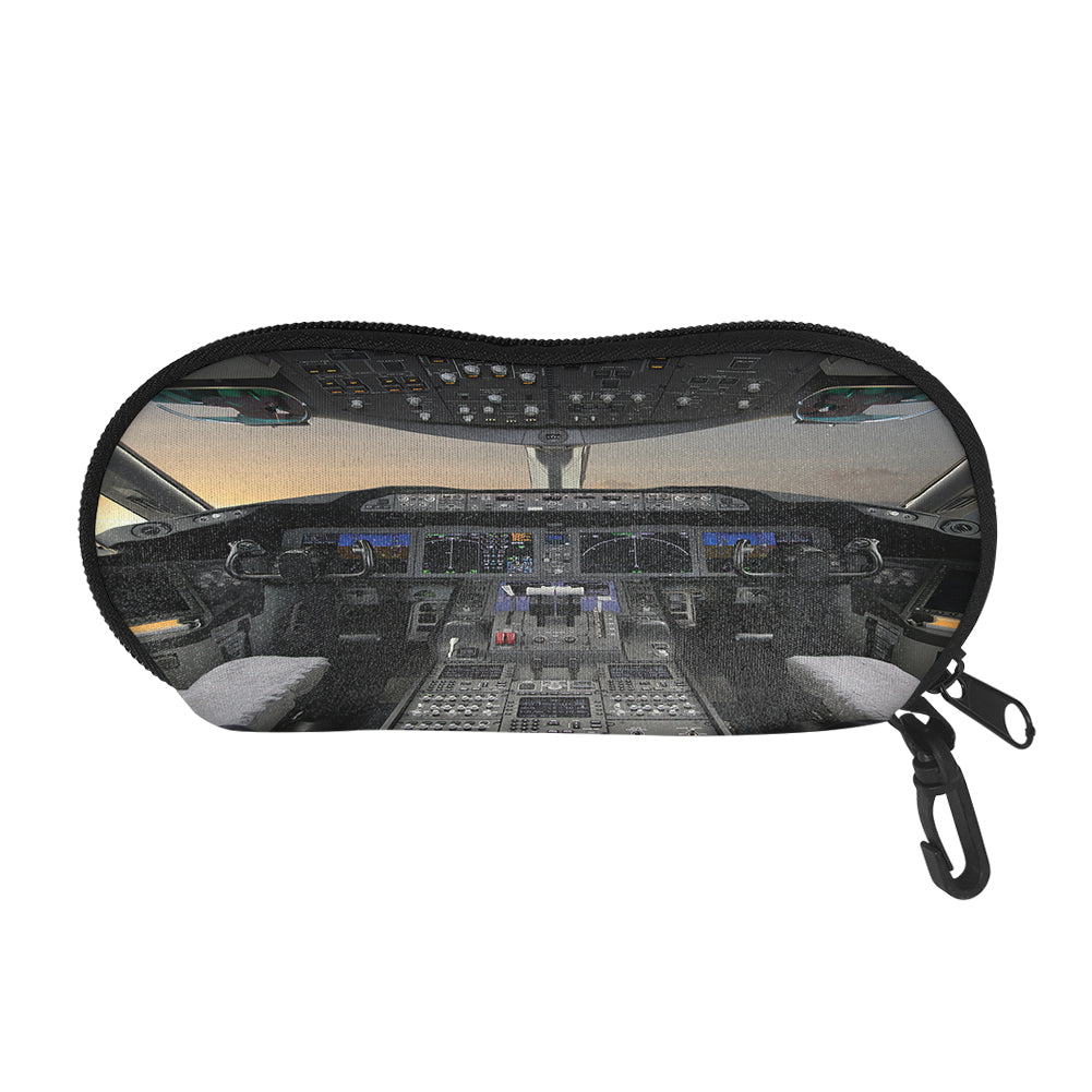 Boeing 787 Cockpit Designed Glasses Bag