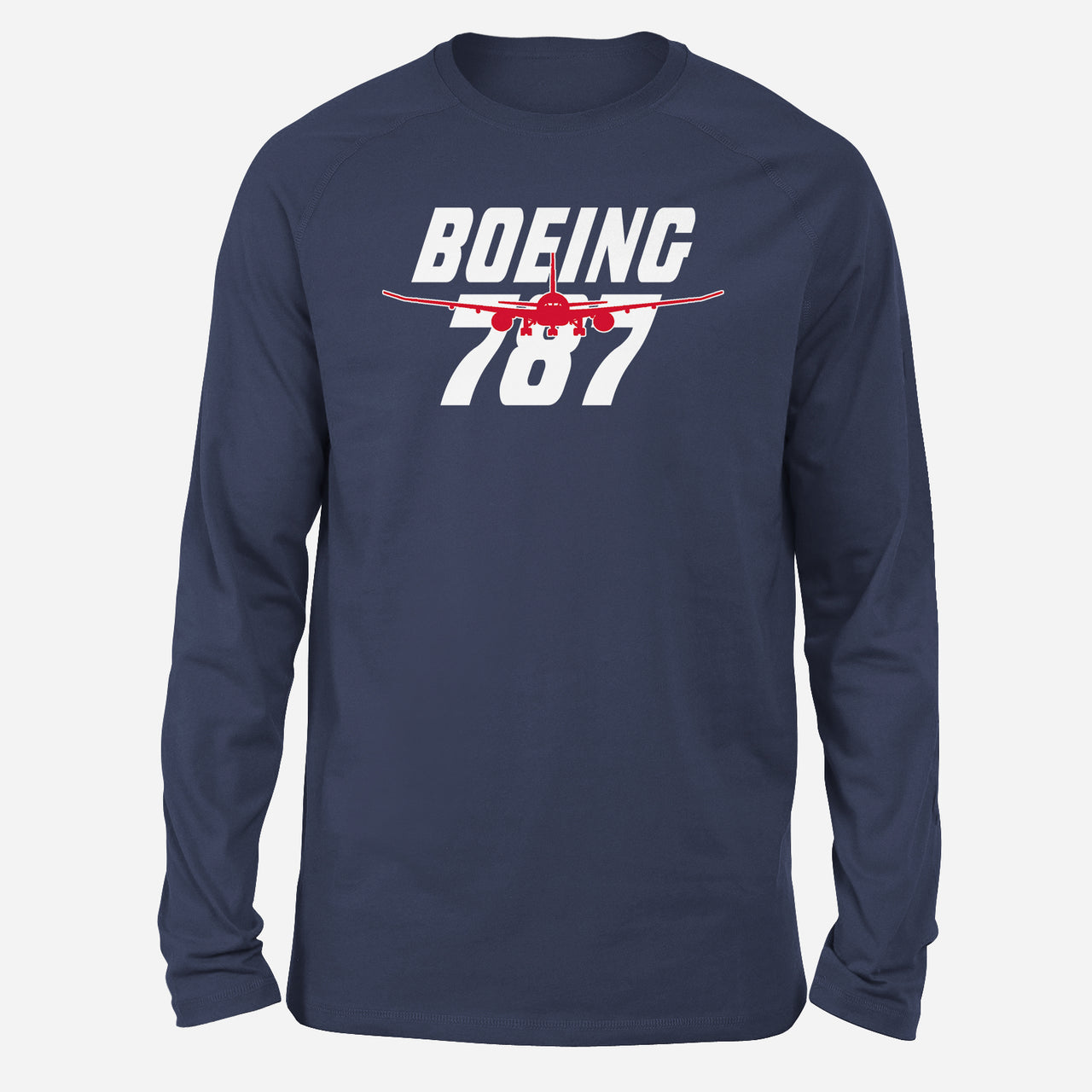 Amazing Boeing 787 Designed Long-Sleeve T-Shirts