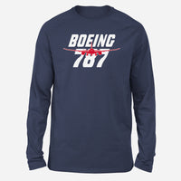 Thumbnail for Amazing Boeing 787 Designed Long-Sleeve T-Shirts