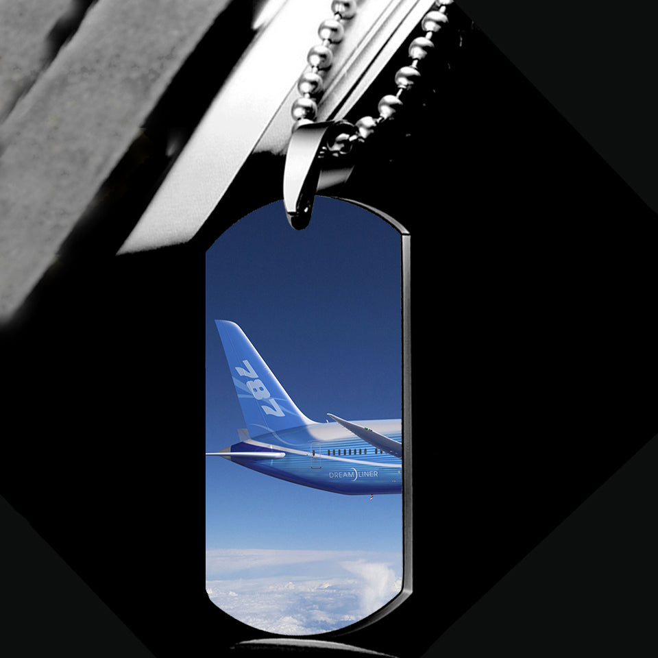 Boeing 787 Dreamliner Designed Metal Necklaces