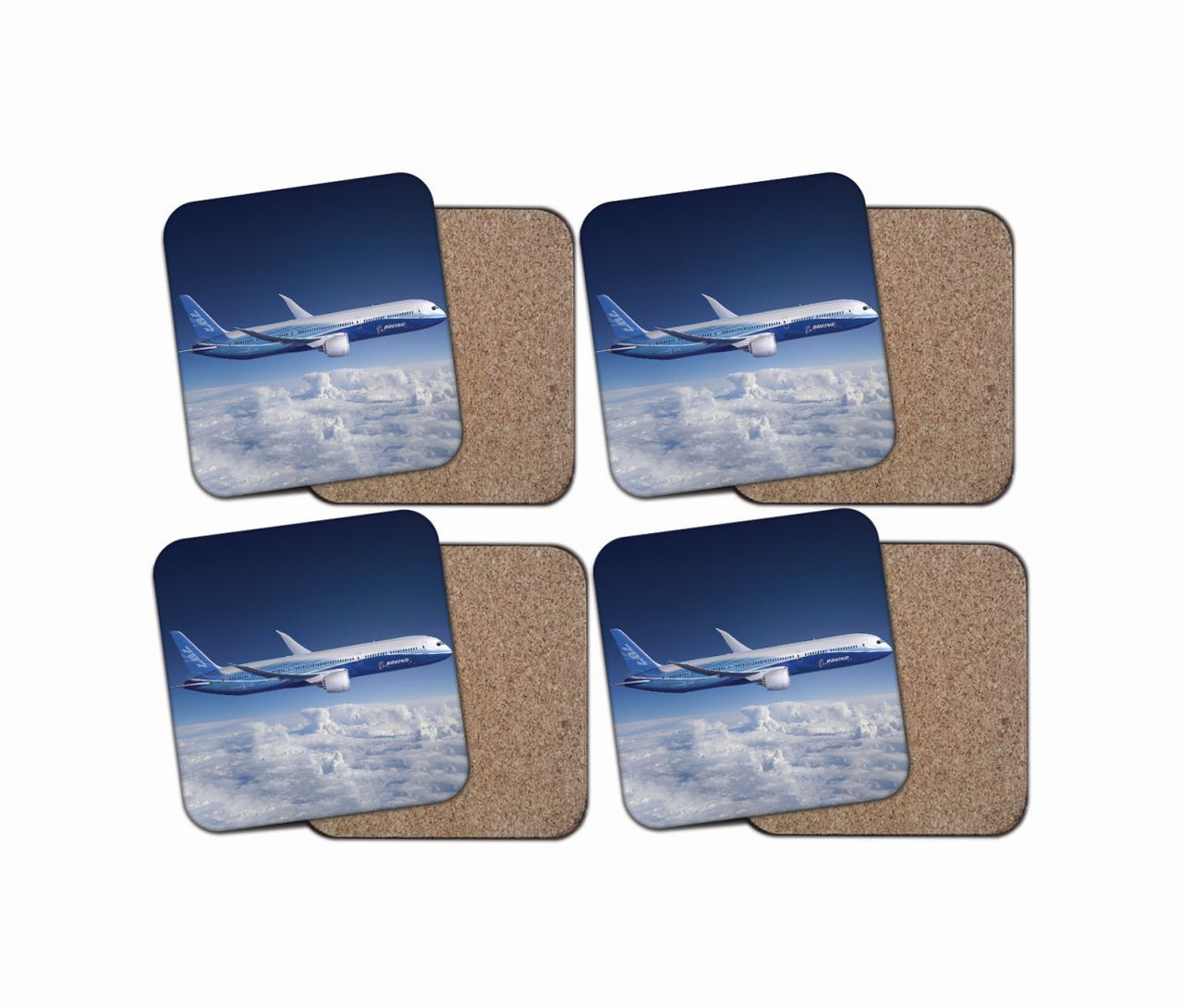 Boeing 787 Dreamliner Designed Coasters