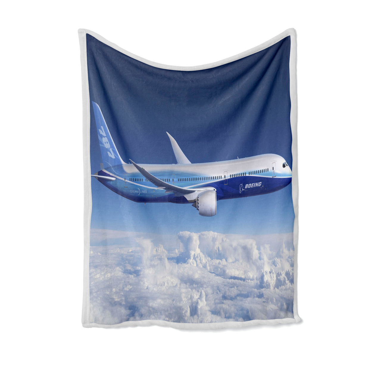 Boeing 787 Dreamliner Designed Bed Blankets & Covers