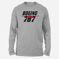 Thumbnail for Amazing Boeing 787 Designed Long-Sleeve T-Shirts