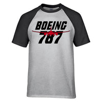 Thumbnail for Amazing Boeing 787 Designed Raglan T-Shirts