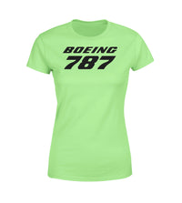 Thumbnail for Boeing 787 & Text Designed Women T-Shirts