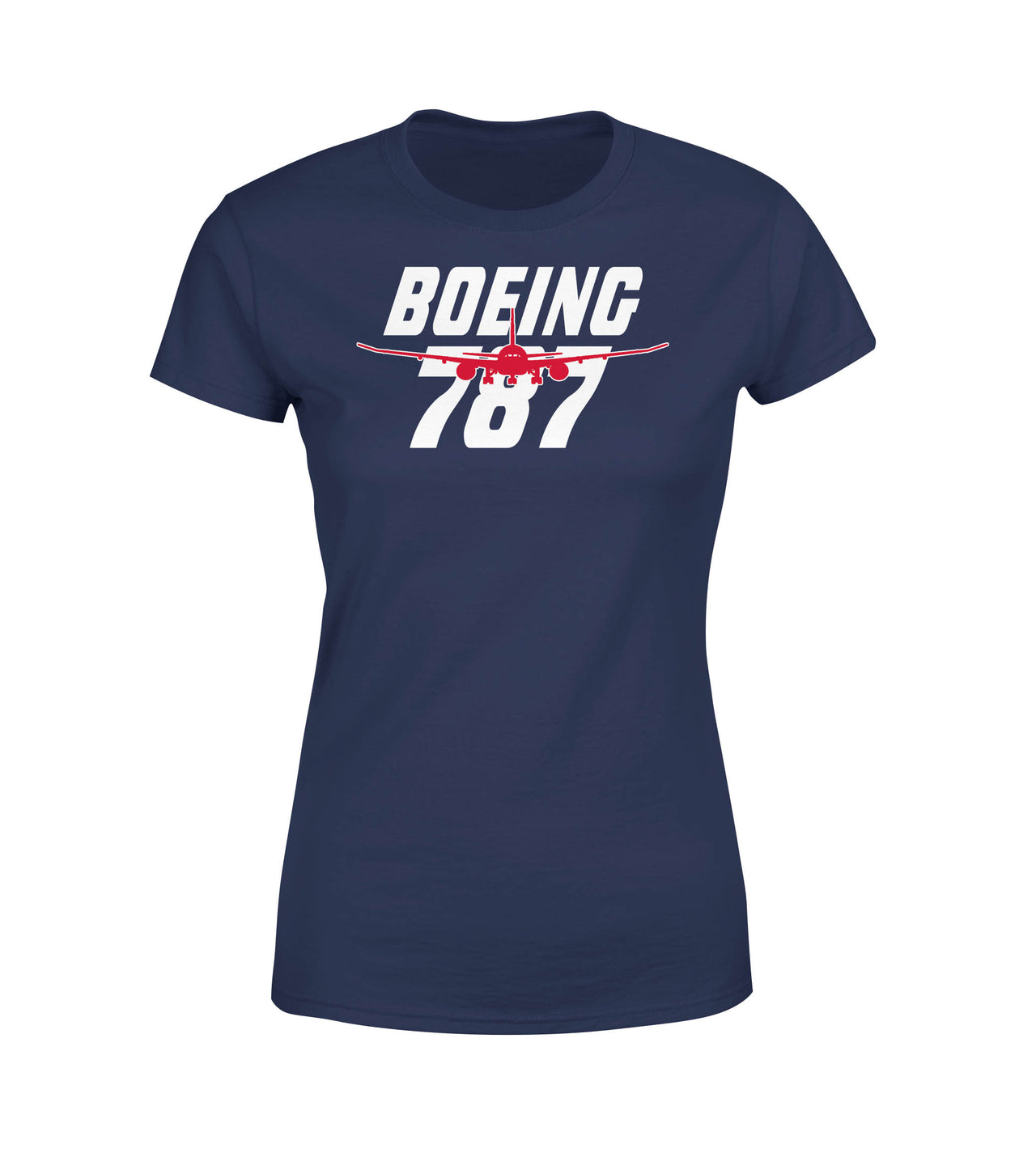 Amazing Boeing 787 & Text Designed Women T-Shirts
