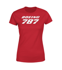 Thumbnail for Boeing 787 & Text Designed Women T-Shirts