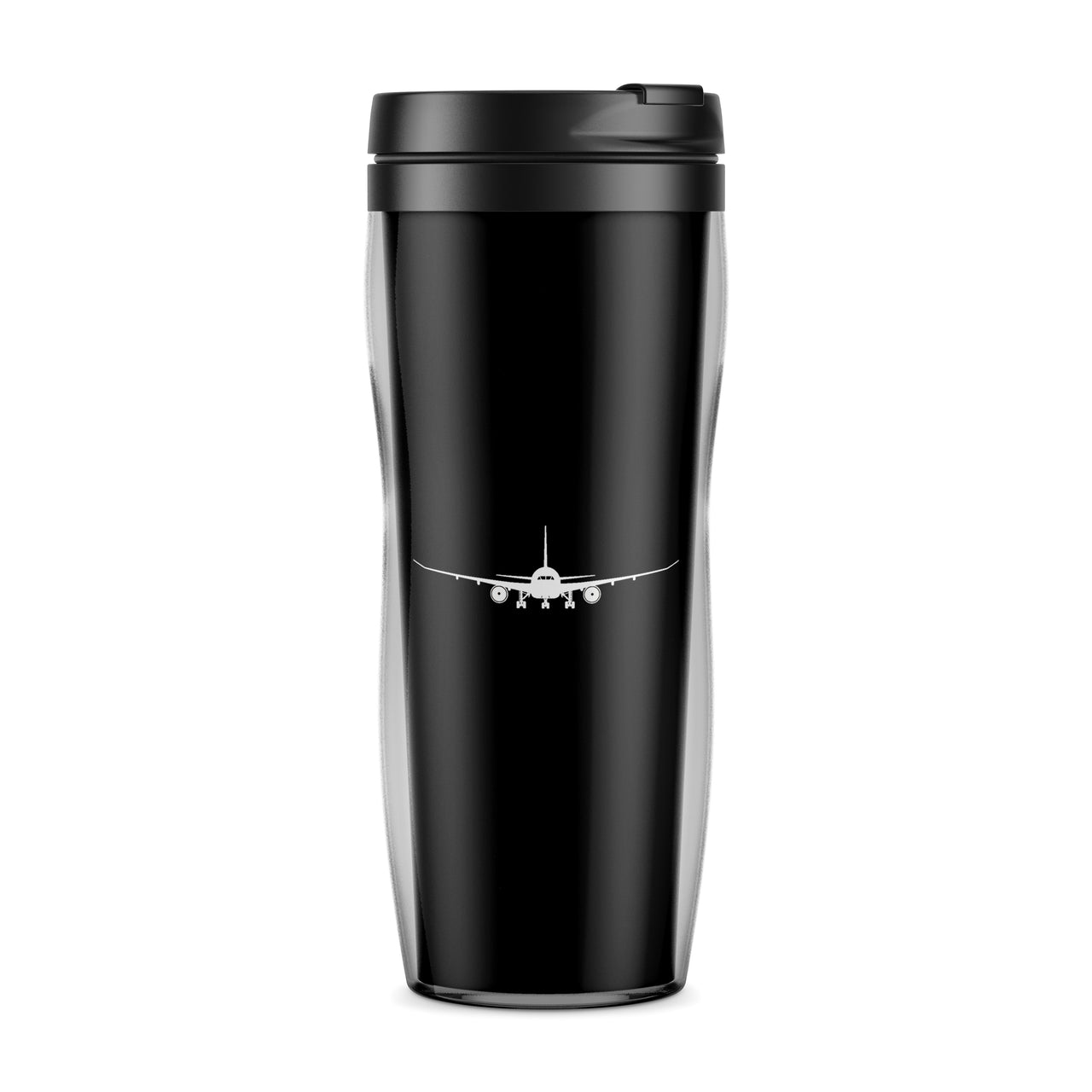 Boeing 787 Silhouette Designed Travel Mugs