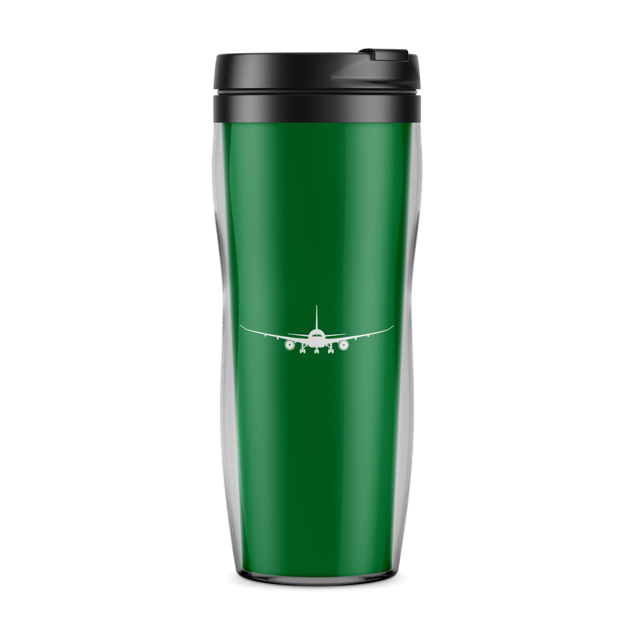 Boeing 787 Silhouette Designed Travel Mugs