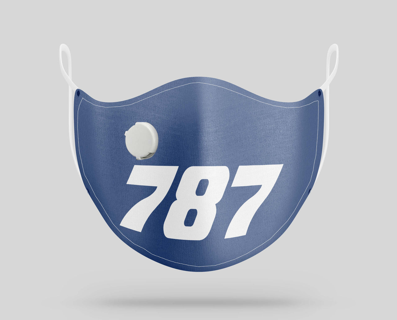 Boeing 787 Text Designed Face Masks
