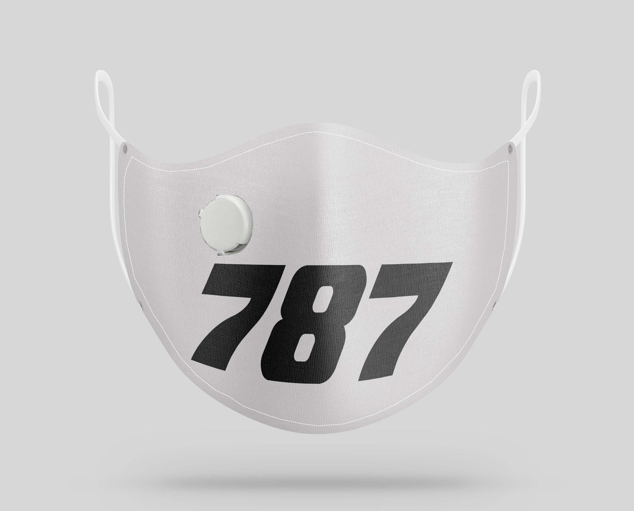 Boeing 787 Text Designed Face Masks