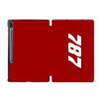 Thumbnail for Boeing 787 Text Designed Samsung Tablet Cases