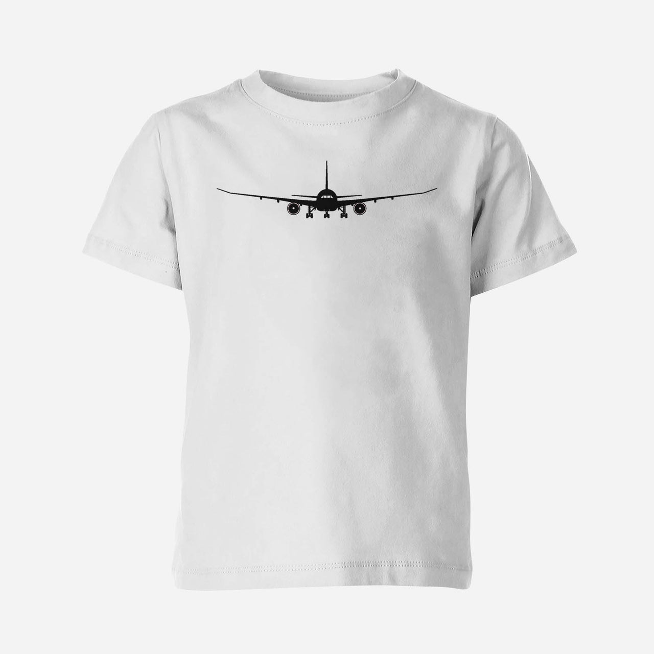 Boeing 787 Silhouette Designed Children T-Shirts