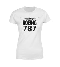 Thumbnail for Boeing 787 & Plane Designed Women T-Shirts