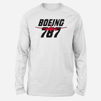 Thumbnail for Amazing Boeing 787 Designed Long-Sleeve T-Shirts