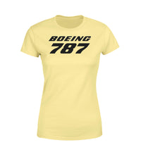 Thumbnail for Boeing 787 & Text Designed Women T-Shirts
