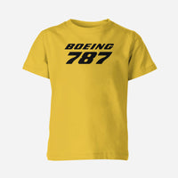 Thumbnail for Boeing 787 & Text Designed Children T-Shirts