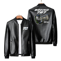 Thumbnail for Boeing 787 & GENX Engine Designed PU Leather Jackets