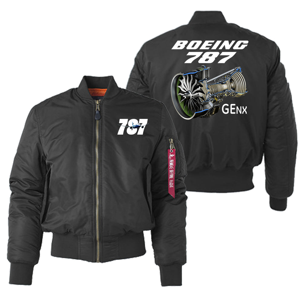Boeing 787 & GENX Engine Designed "Women" Bomber Jackets