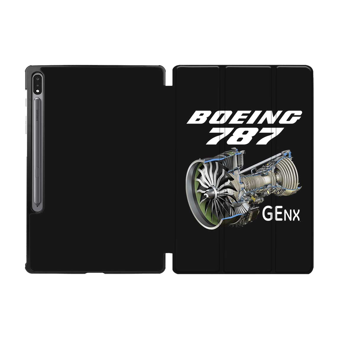 Boeing 787 & GENX Engine Designed Samsung Tablet Cases