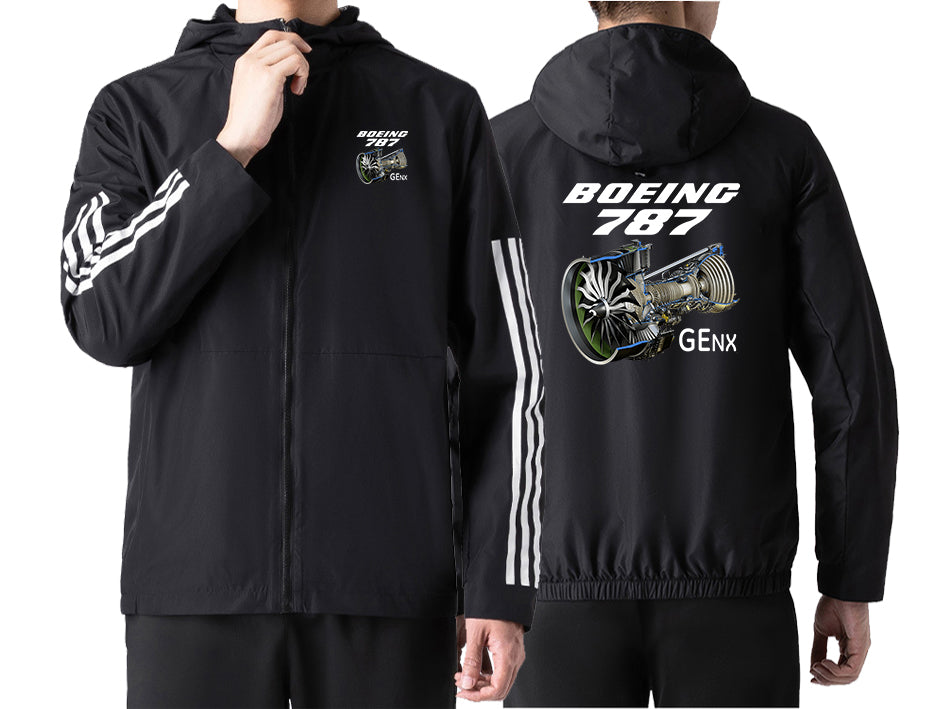 Boeing 787 & GENX Engine Designed Sport Style Jackets