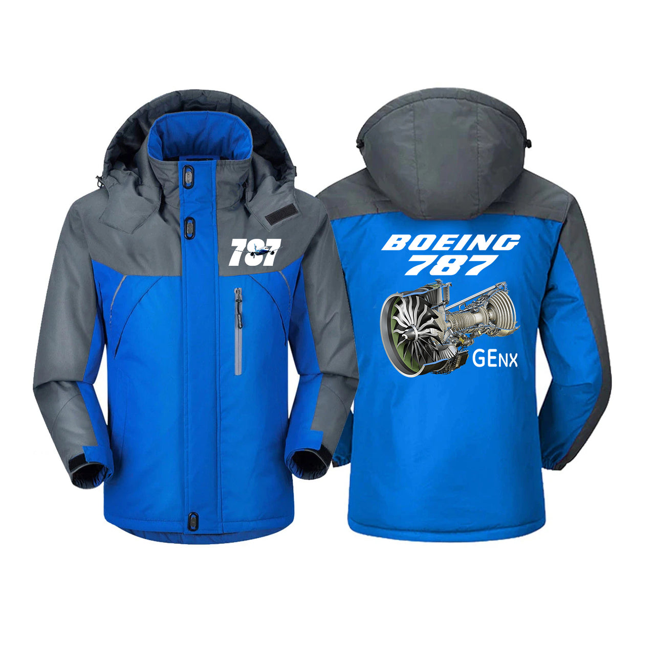 Boeing 787 & GENX Engine Designed Thick Winter Jackets