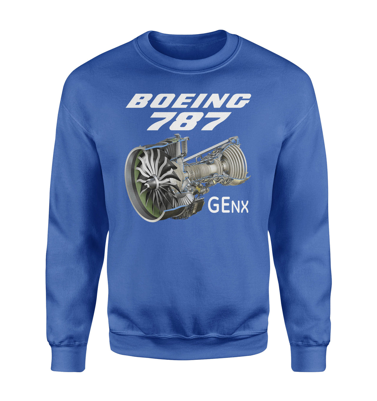 Boeing 787 & GENX Engine Designed Sweatshirts
