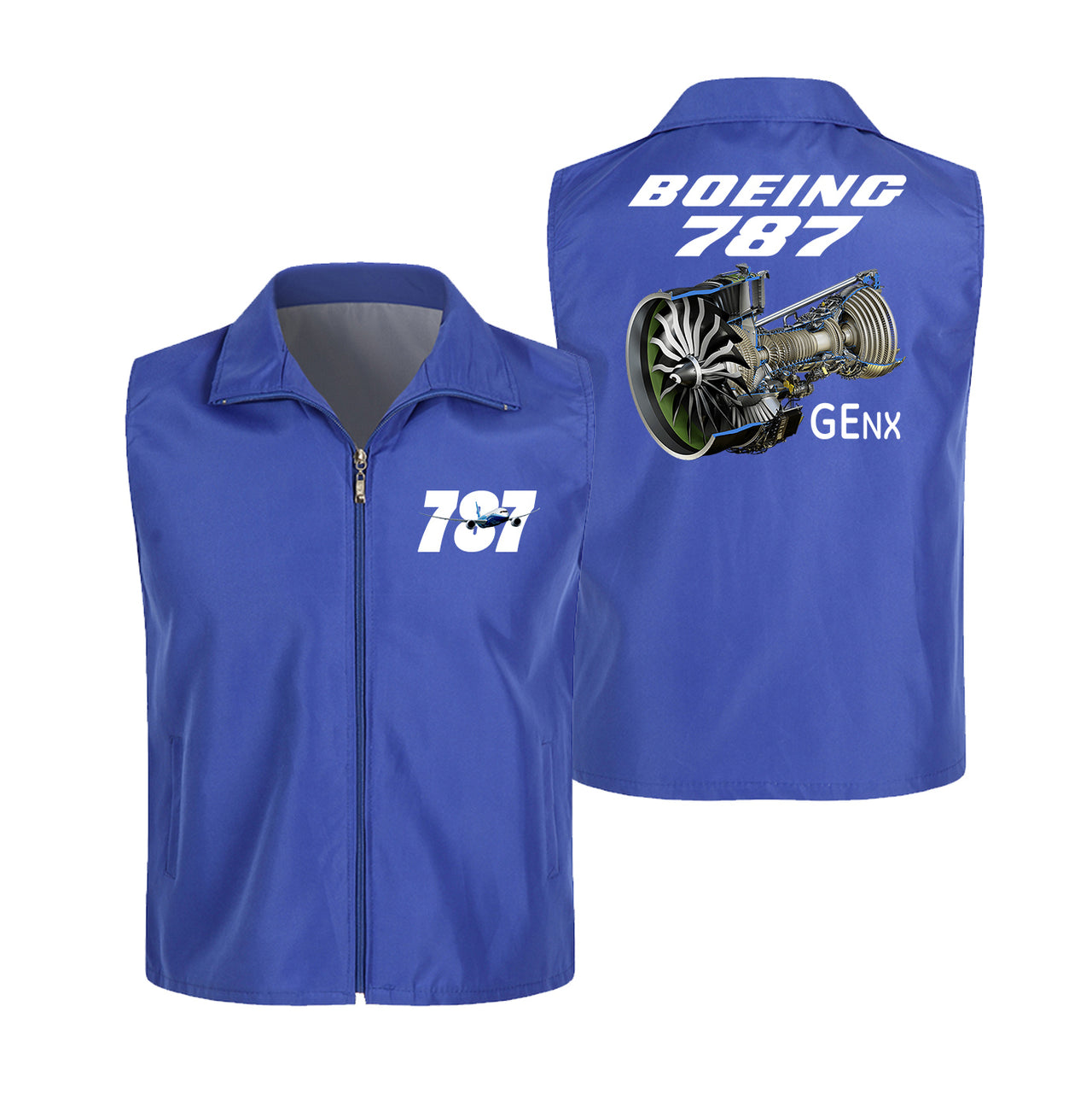 Boeing 787 & GENX Engine Designed Thin Style Vests