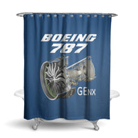 Thumbnail for Boeing 787 & GENX Engine Designed Shower Curtains