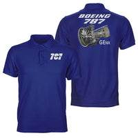 Thumbnail for Boeing 787 & GENX Engine Designed Double Side Polo T-Shirts