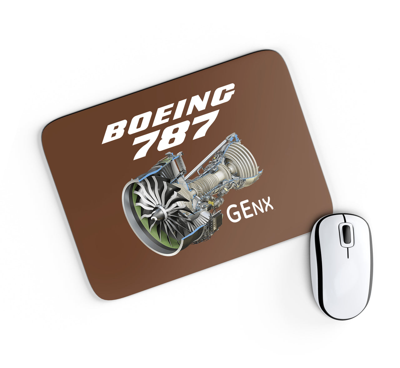 Boeing 787 & GENX Engine Designed Mouse Pads