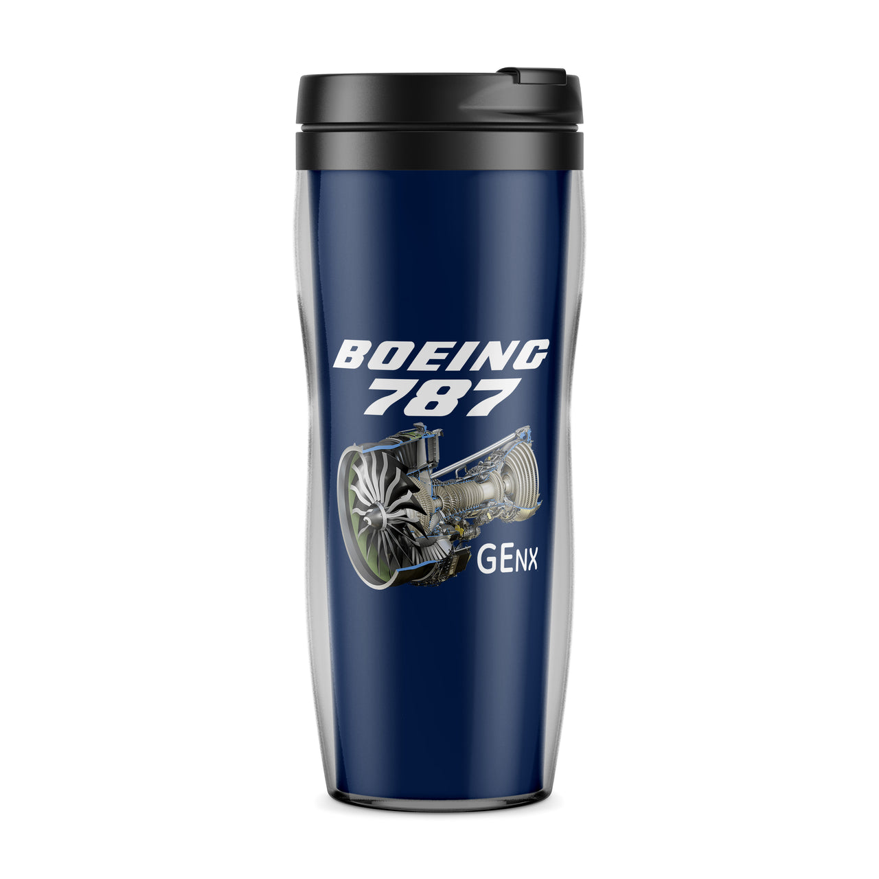 Boeing 787 & GENX Engine Designed Travel Mugs