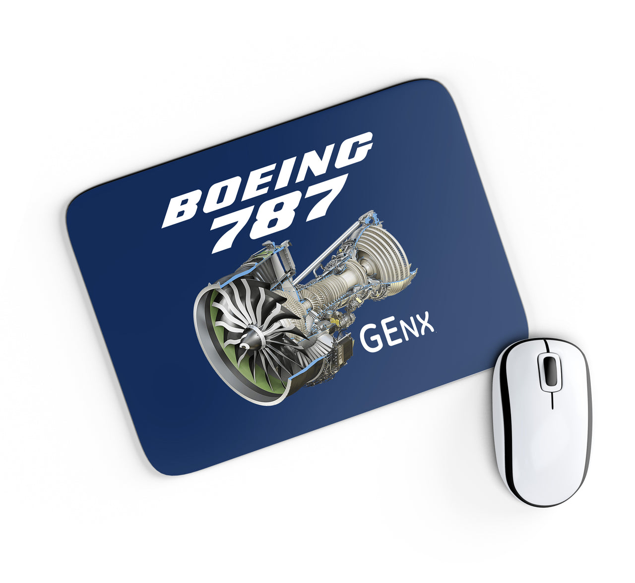 Boeing 787 & GENX Engine Designed Mouse Pads