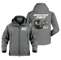 Thumbnail for Boeing 787 & GENX Engine Designed Military Jackets (Customizable)