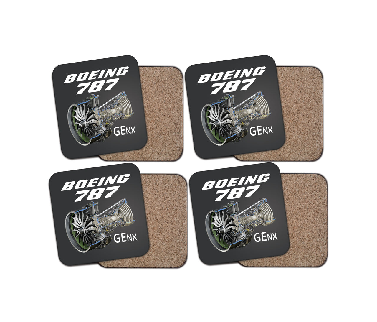Boeing 787 & GENX Engine Designed Coasters