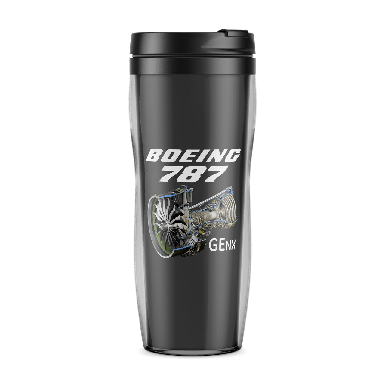 Boeing 787 & GENX Engine Designed Travel Mugs
