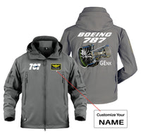Thumbnail for Boeing 787 & GENX Engine Designed Military Jackets (Customizable)