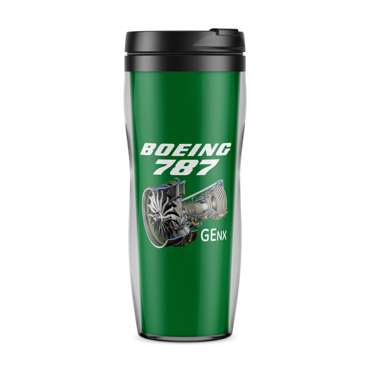 Boeing 787 & GENX Engine Designed Travel Mugs