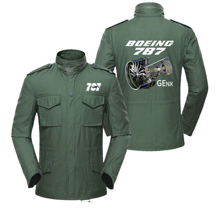 Boeing 787 & GENX Engine Designed Military Coats