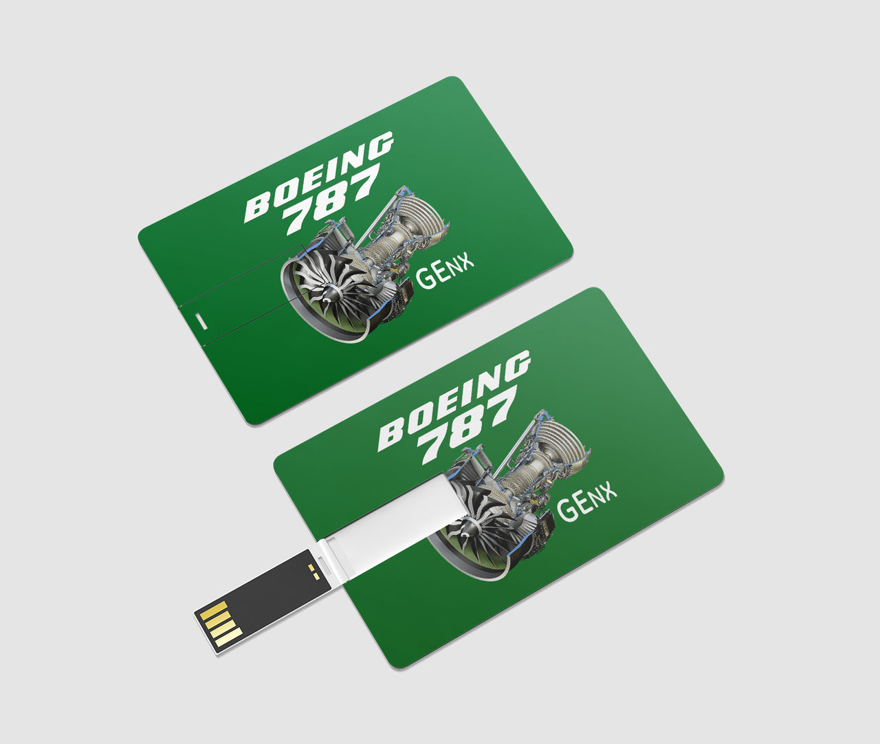 Boeing 787 & GENX Engine Designed USB Cards