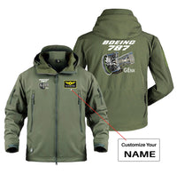 Thumbnail for Boeing 787 & GENX Engine Designed Military Jackets (Customizable)