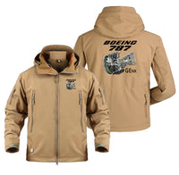 Thumbnail for Boeing 787 & GENX Engine Designed Military Jackets (Customizable)